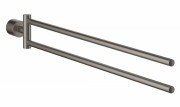 Держатель для полотенца двойной Grohe Atrio New матовый графит 40308AL3