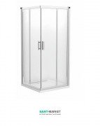 Душова кабіна Kolo GEO 6 80x80х190 частина 2/2 без піддону GKDK80222003B