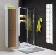 Душевая дверь в нишу Kolo GEO 6 стеклянная раздвижная 160х190 часть 1/2 GDRS16222003A