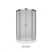 Душова кабіна Kolo Rekord 90х90х185 без піддону PKPG90222003