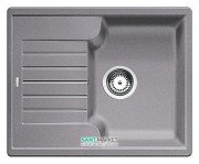 Мийка для кухні прямокутна BLANCO Zia 40S SILGRANIT® PuraDur® алюметаллик 516919