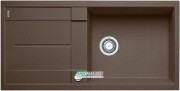 Мойка для кухни прямоугольная BLANCO METRA XL 6 S SILGRANIT врезная  с клапаном-автоматом  мускат 521896