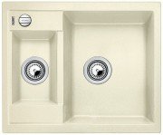 Мийка для кухні прямокутна BLANCO METRA 6 SILGRANIT врізна з клапаном-автоматом жасмин 516158