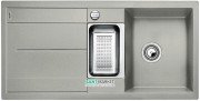 Мийка для кухні прямокутна BLANCO METRA 6 S SILGRANIT врізна з клапаном-автоматом перловий 520577