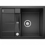 Мийка для кухні прямокутна BLANCO Metra 45 S Compact SILGRANIT® PuraDur® антрацит 519572