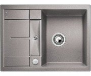 Мийка для кухні прямокутна BLANCO Metra 45 S Compact SILGRANIT® PuraDur® алюметаллик 519574