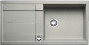 Мойка для кухни прямоугольная BLANCO METRA XL 6 S SILGRANIT врезная  с клапаном-автоматом  жемчужный 520581