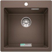 Мойка для кухни прямоугольная Blanco PLEON 5 SILGRANIT® PuraDur® кофе 521677