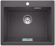 Миття для кухні прямокутне BLANCO PLEON 6 врізна штучний граніт темна скеля 521679