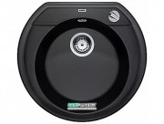 Мойка для кухни круглая BLANCO Rondoval 45 SILGRANIT® PuraDur® антрацит 515679