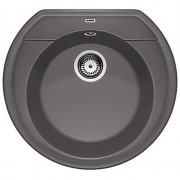 Мойка для кухни круглая BLANCO Rondoval 45 SILGRANIT® PuraDur® темная скала 518915