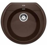 Мойка для кухни круглая BLANCO Rondoval 45 SILGRANIT® PuraDur® кофе 515676