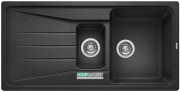 Мийка для кухні прямокутна BLANCO SONA 6 S SILGRANIT врізна обертаємося антрацит 519852