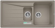 Мийка для кухні прямокутна BLANCO SONA 6 S SILGRANIT врізна обертаємося сірий беж 519858