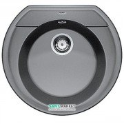 Мийка для кухні кругла BLANCO Rondoval 45 SILGRANIT® PuraDur® алюметаллик 515670