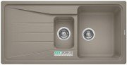 Мийка для кухні прямокутна BLANCO SONA 6 S SILGRANIT врізна обертаємося сірий беж 519858