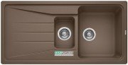 Мойка для кухни прямоугольная BLANCO SONA 6 S SILGRANIT врезная  оборачиваемая  мускат 521926