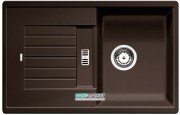 Мийка для кухні прямокутна BLANCO Zia 45 S SILGRANIT® PuraDur® кави 515070