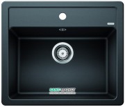 Мойка для кухни прямоугольная BLANCO Legra 6 SILGRANIT® врезная  антрацит 523332