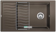 Мойка для кухни прямоугольная BLANCO ELON XL 8 S врезная  искусственный гранит  кофе 524869