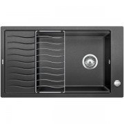 Мойка для кухни прямоугольная BLANCO ELON XL 8 S врезная  искусственный гранит  антрацит 524860