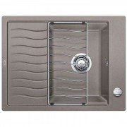 Мийка для кухні прямокутна BLANCO Elon 45 S SILGRANIT® PuraDur® сірий беж 524821