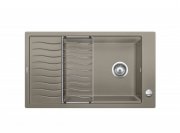 Мийка для кухні прямокутна BLANCO ELON XL 8 S врізна штучний граніт сірий беж 524867
