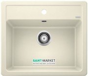 Мойка для кухни прямоугольная BLANCO Legra 6 SILGRANIT® врезная  жасмин 523335