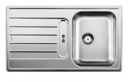 Мийка для кухні прямокутна BLANCO Livit 45 S нержавіюча сталь полірована 514788