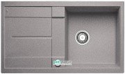 Мийка для кухні прямокутна BLANCO Metra 5S SILGRANIT® PuraDur® алюметаллик 513036
