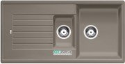 Мийка для кухні прямокутна BLANCO ZIA 6 S SILGRANIT врізна обертаємося сірий беж 517419