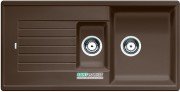 Мийка для кухні прямокутна BLANCO ZIA 6 S SILGRANIT врізна мускат 521968, що обертається.
