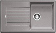 Мийка для кухні прямокутна BLANCO ZIA 5S SILGRANIT врізна алюметаллик 520513