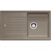 Мийка для кухні прямокутна BLANCO ZIA 5S SILGRANIT врізна сірий беж 520518