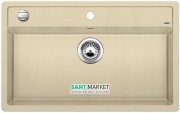 Мойка для кухни прямоугольная BLANCO DALAGO 8 SILGRANIT врезная  с клапаном-автоматом  шампань 516635