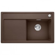 Мойка для кухни прямоугольная Blanco ZENAR 45 S-F SILGRANIT клапан-автомат  чаша справа  кофе 523799