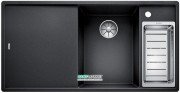 Мийка для кухні прямокутна BLANCO Axia III 6 S-F SILGRANIT® антрацит 523489