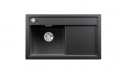 Мийка для кухні прямокутна Blanco ZENAR 45 S-F SILGRANIT чаша зліва клапан-автомат антрацит 523819