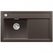 Мийка для кухні прямокутна Blanco ZENAR 45 S-F SILGRANIT клапан-автомат чаша зліва кави 523824