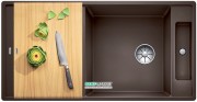 Мийка для кухні прямокутна BLANCO Axia III XL 6 S-F SILGRANIT® кави 523525