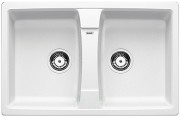 Мойка для кухни прямоугольная BLANCO LEXA 8 SILGRANIT врезная  белый 514694
