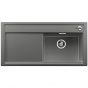 Мийка для кухні прямокутна Blanco Zenar XL 6 S-F SILGRANIT клапан-автомат чаша справа алюметаллик 523888