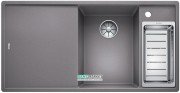 Мойка для кухни прямоугольная BLANCO Axia III 6 S-F SILGRANIT® алюметаллик 523491