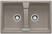 Мойка для кухни прямоугольная BLANCO LEXA 8 SILGRANIT врезная  серый беж 517340