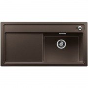 Мойка для кухни прямоугольная Blanco Zenar XL 6 S-F SILGRANIT клапан-автомат  чаша справа  кофе 523892