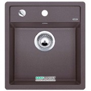 Мийка для кухні квадратна Blanco DALAGO 45-F SILGRANIT клапан-автомат кави 517171