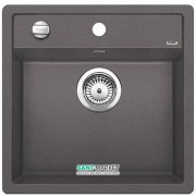 Мойка для кухни квадратная Blanco DALAGO 5-F искусственный гранит  темная скала 518849