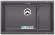 Мойка для кухни прямоугольная BLANCO SUBLINE 700-U Level SILGRANIT под столешницу  темная скала 523539
