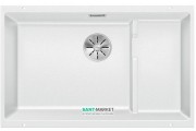 Мойка для кухни прямоугольная BLANCO SUBLINE 700-U Level SILGRANIT под столешницу  белый 523542