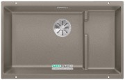 Мойка для кухни прямоугольная BLANCO SUBLINE 700-U Level SILGRANIT под столешницу  серый беж 523545